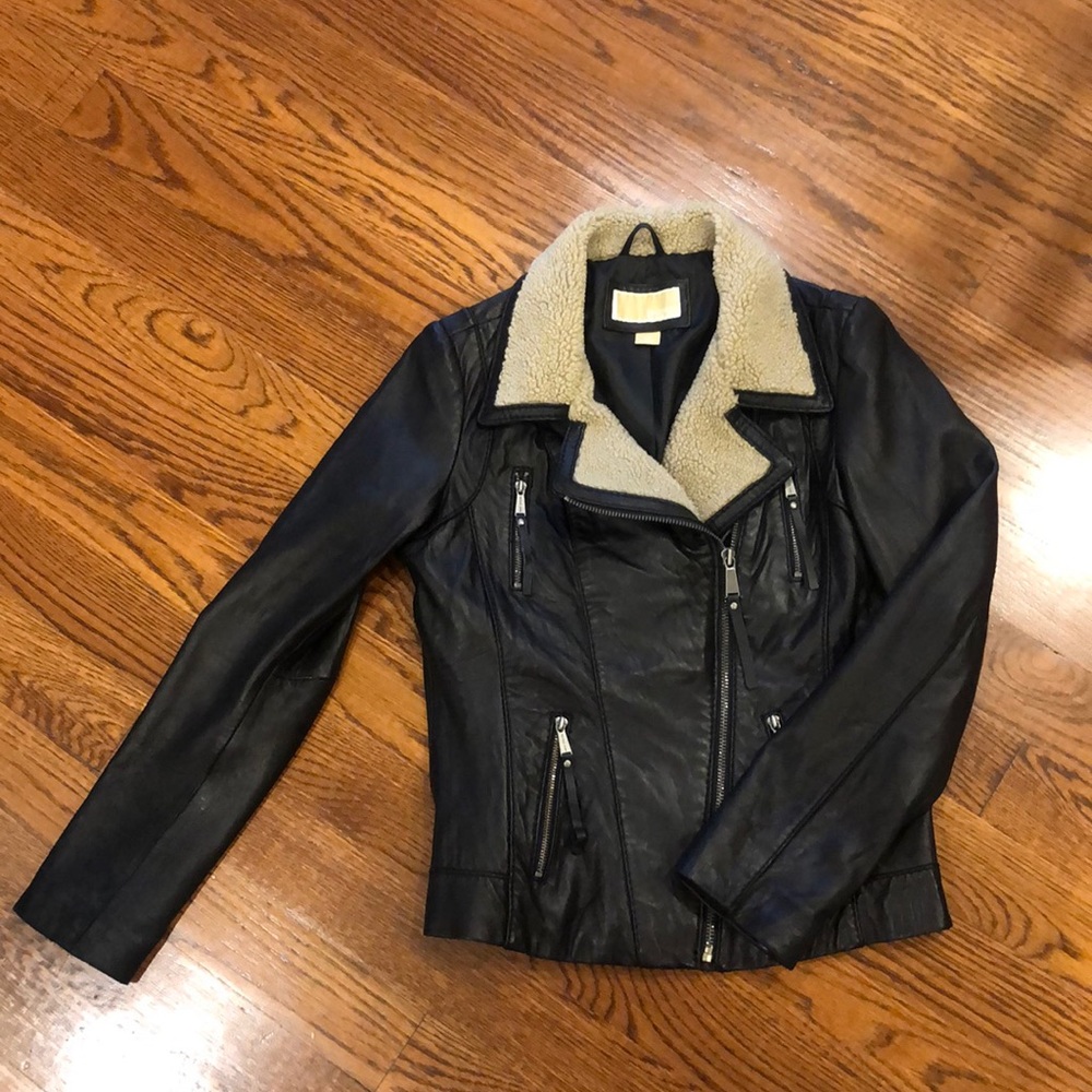 MICHAEL KORS leather jacket